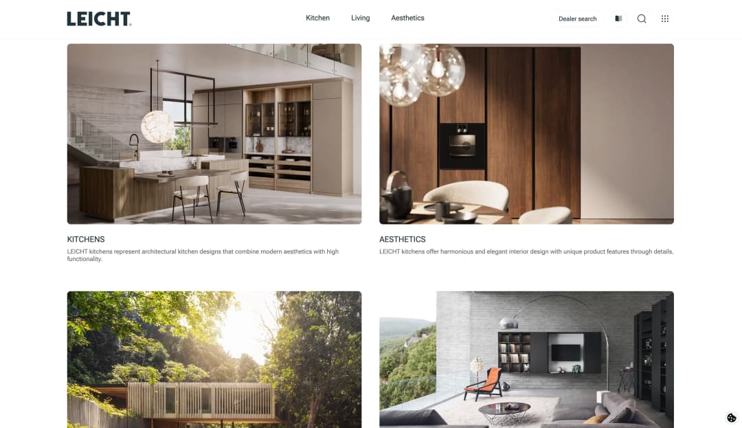Leicht - Landing Page
